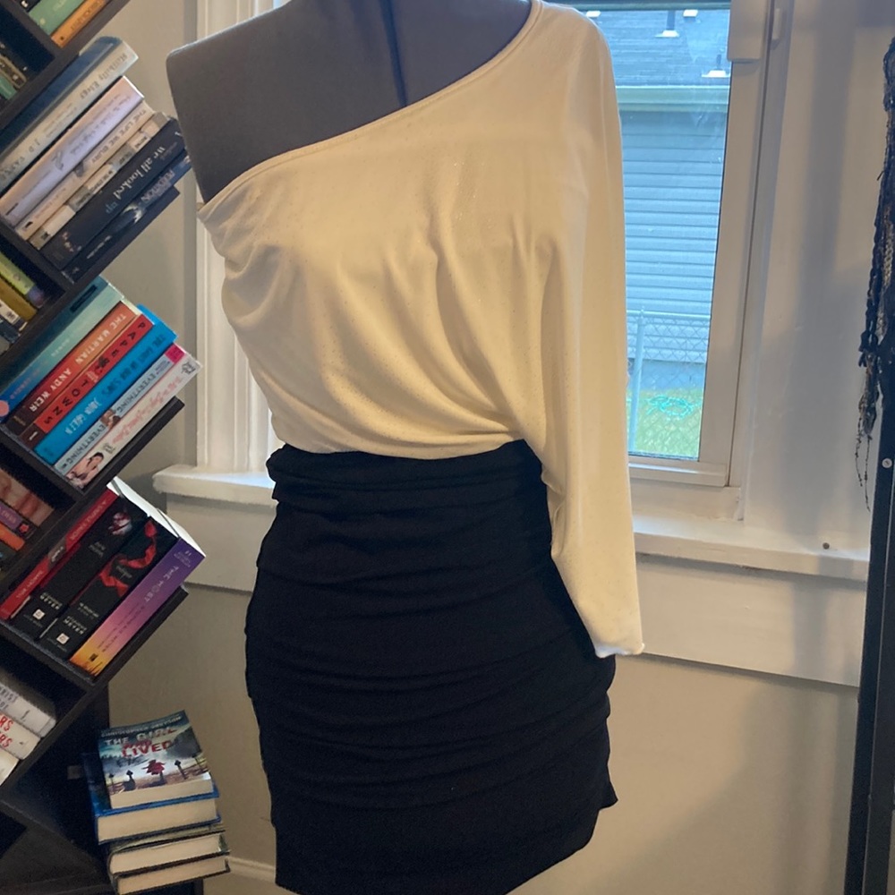 Black and White Dress